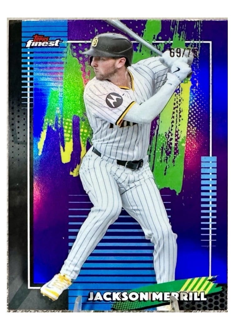 2026 Topps Finest Jackson Merrill #70 card