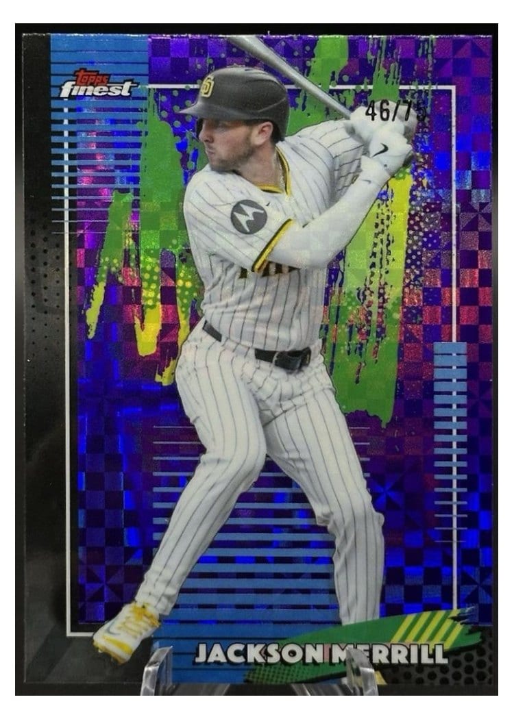 2026 Topps Finest Jackson Merrill #70 card