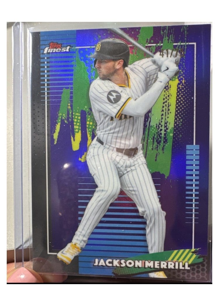 2026 Topps Finest Jackson Merrill #70 card