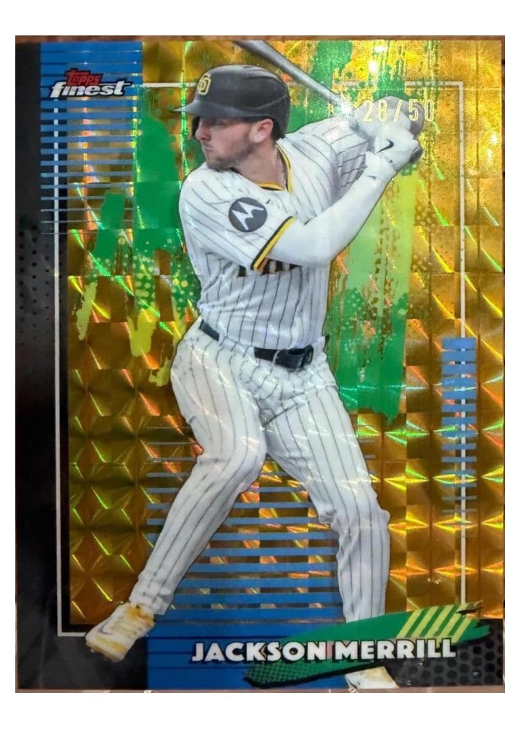 2026 Topps Finest Jackson Merrill #70 card