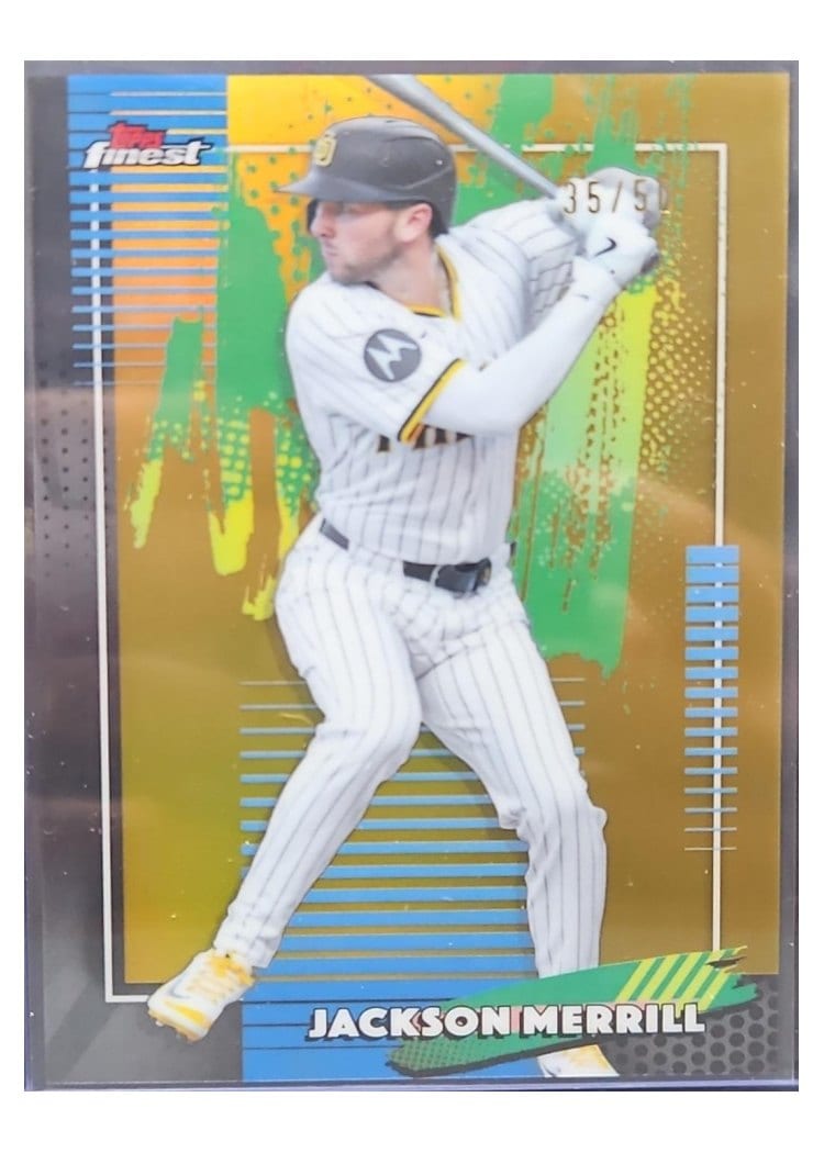 2026 Topps Finest Jackson Merrill #70 card