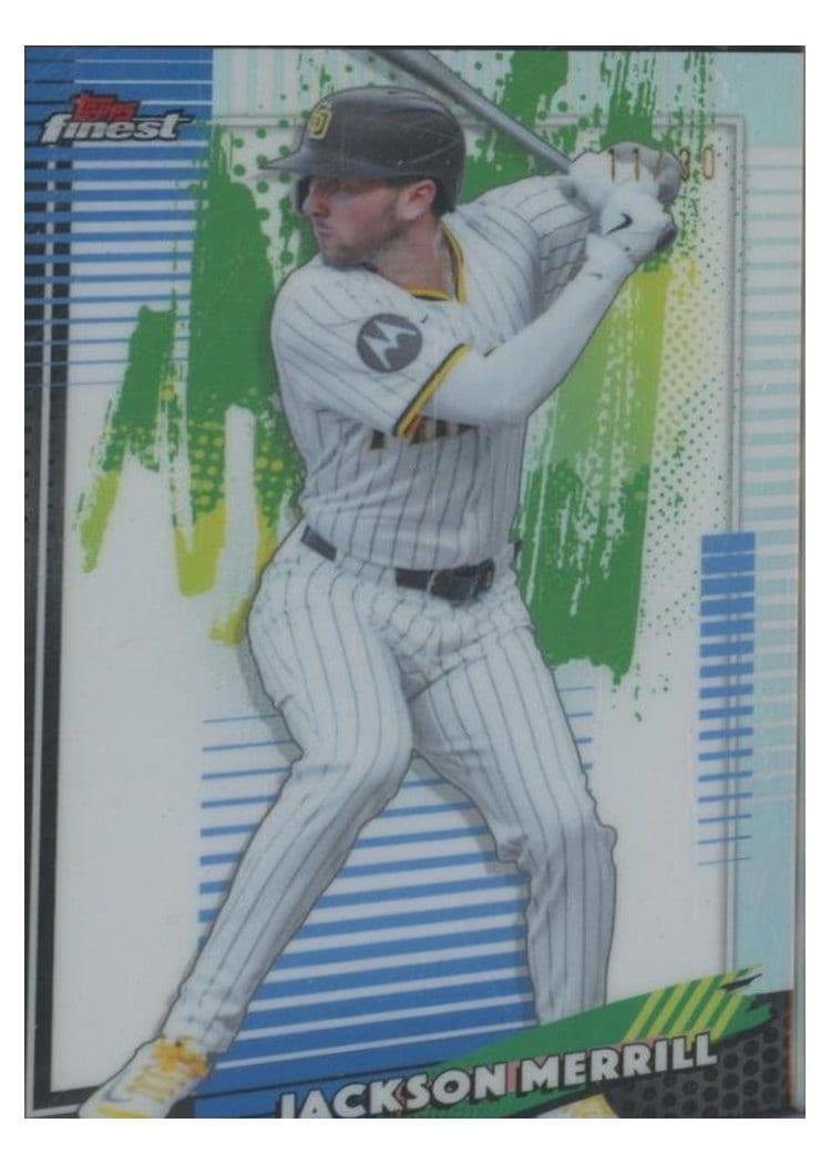 2026 Topps Finest Jackson Merrill #70 card