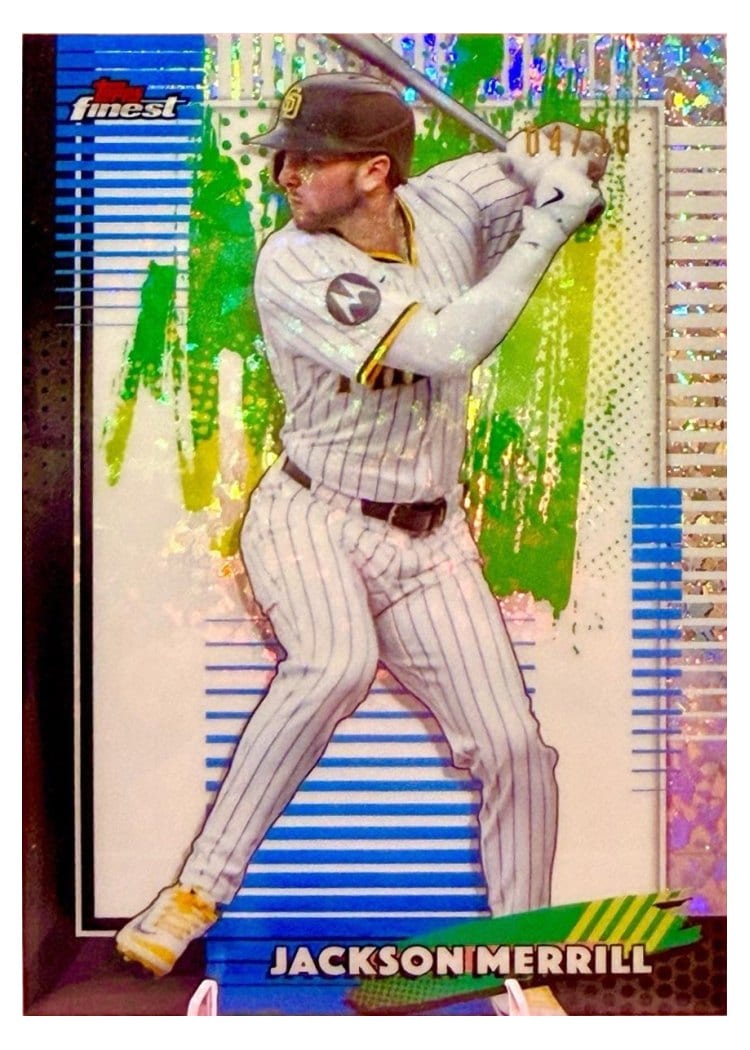 2026 Topps Finest Jackson Merrill #70 card