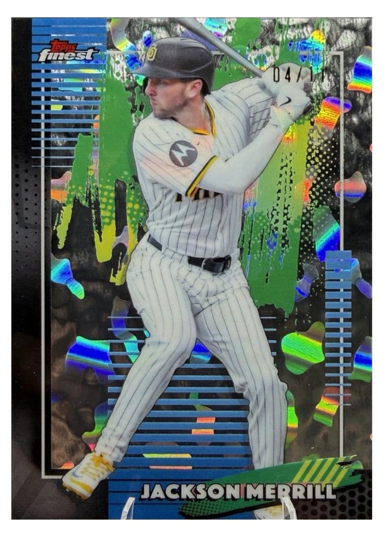 2026 Topps Finest Jackson Merrill #70 card