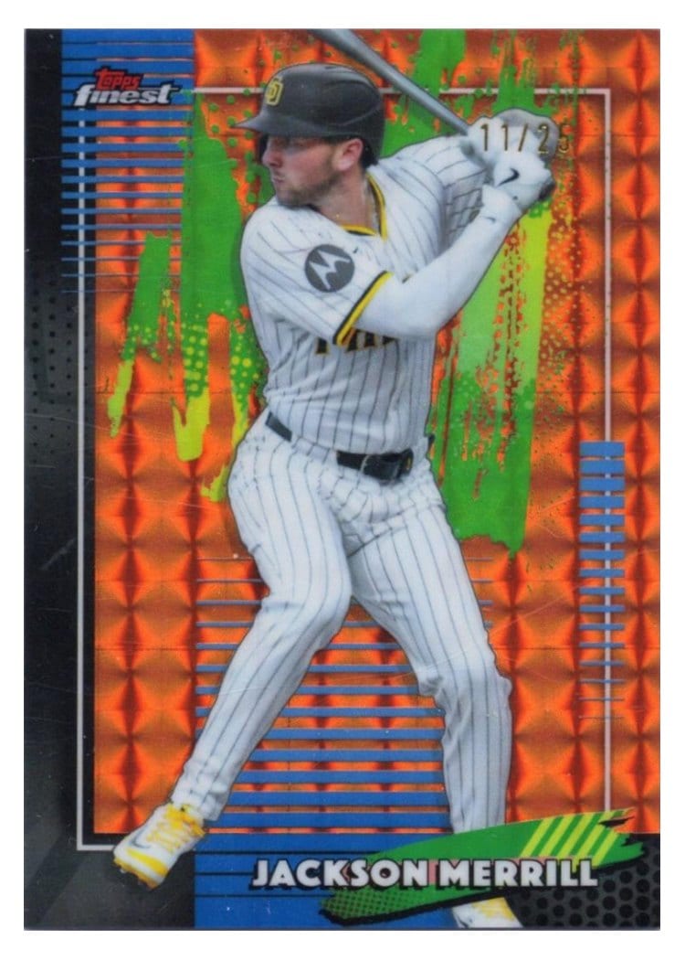 2026 Topps Finest Jackson Merrill #70 card