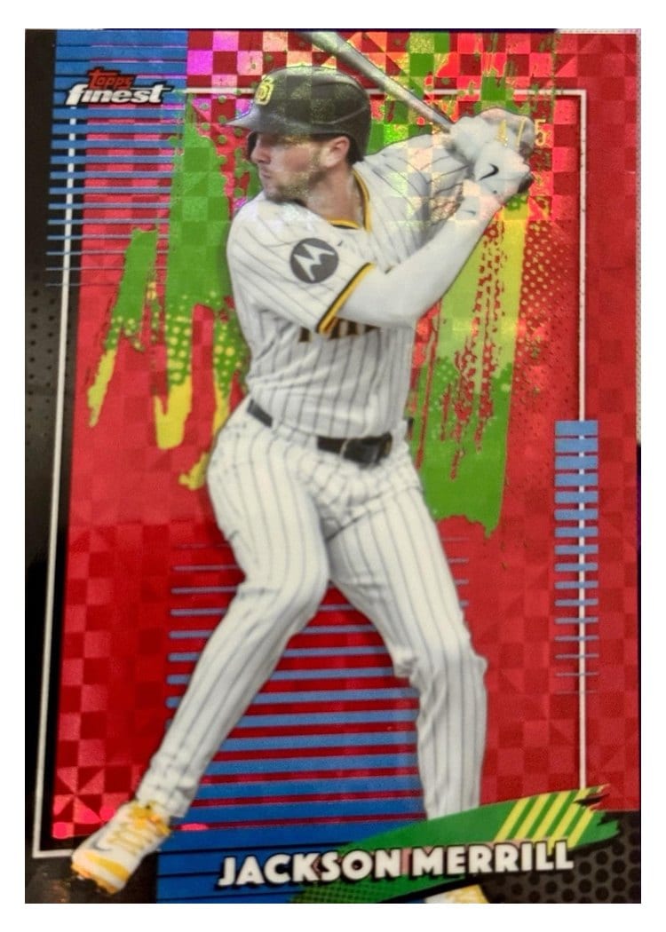 2026 Topps Finest Jackson Merrill #70 card