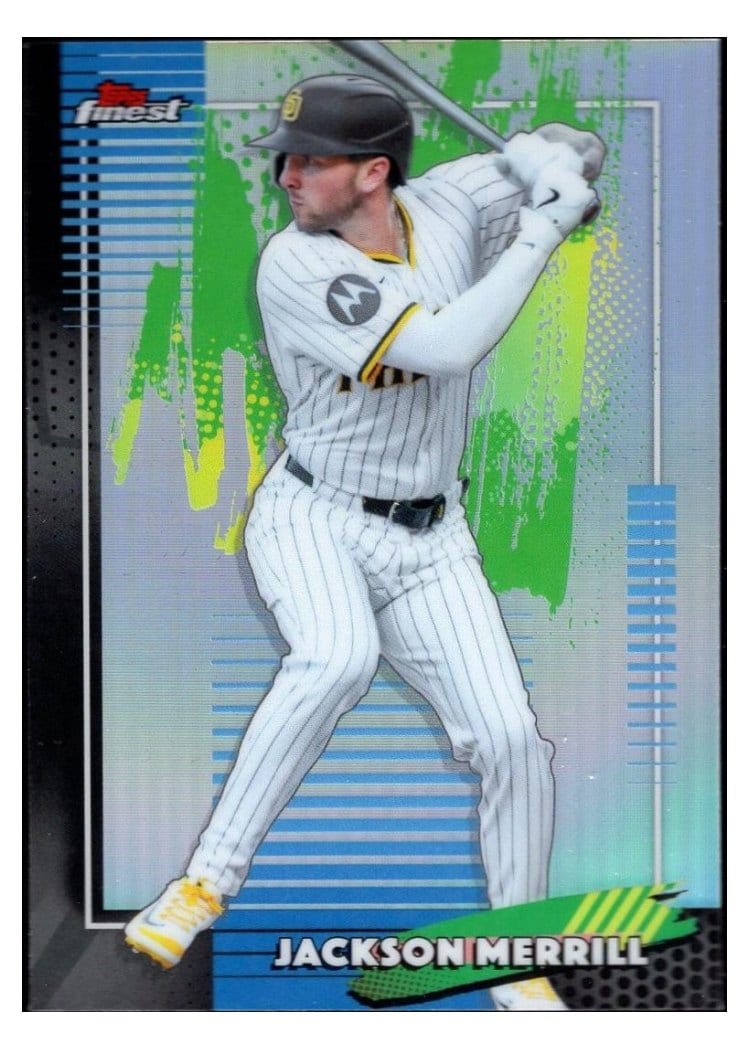 2026 Topps Finest Jackson Merrill #70 card