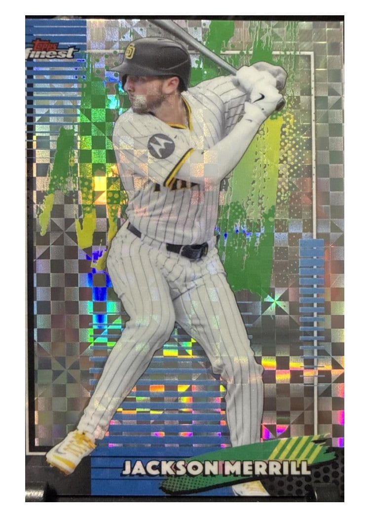 2026 Topps Finest Jackson Merrill #70 card