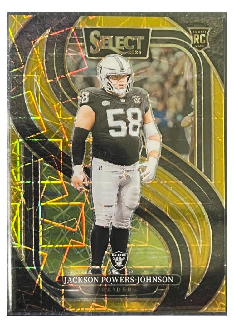 2024 Panini Select Base Set Jackson Powers-Johnson Gold Mojo #148 card