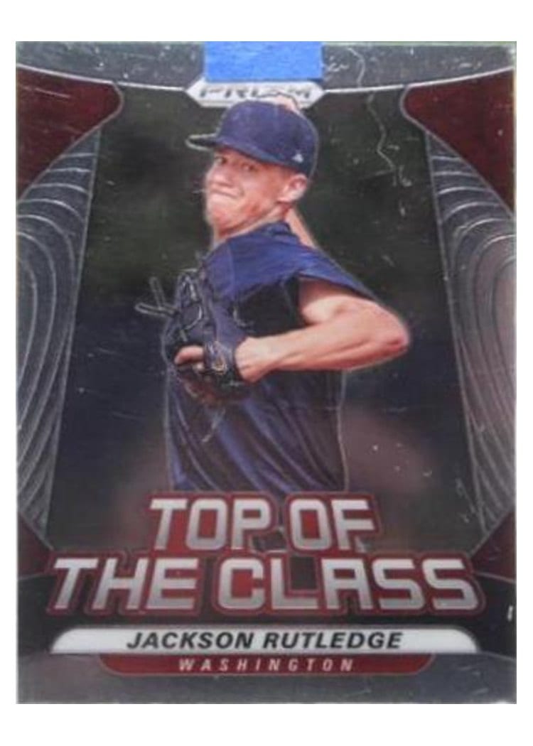 2020 Panini Prizm Top of the Class Jackson Rutledge #TOC-17 card
