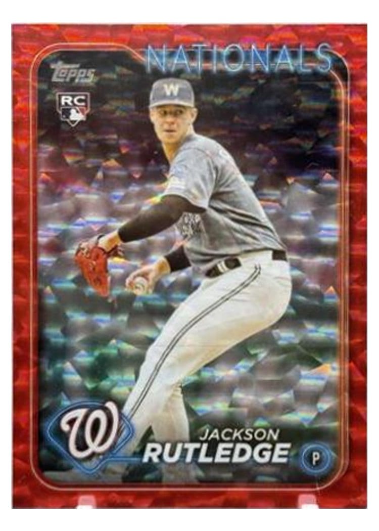 2024 Topps Chrome Base Set Jackson Rutledge #42 card