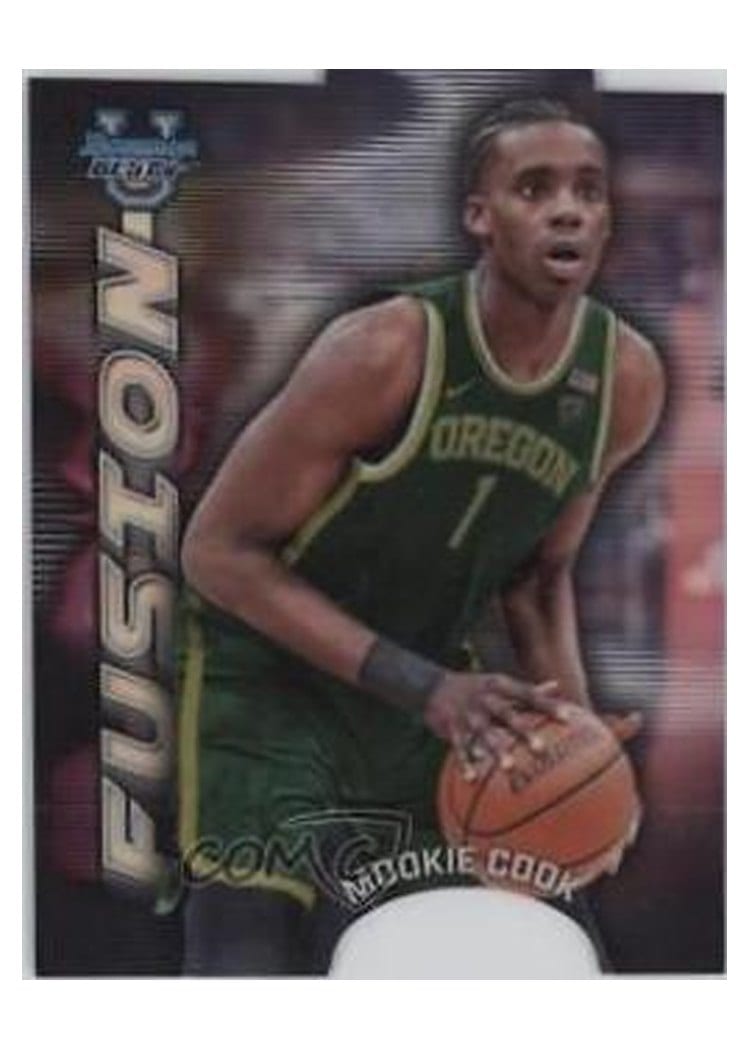 2023-24 Bowman University Best Mirror Image Fusion Jackson Shelstad #MIF-13 card