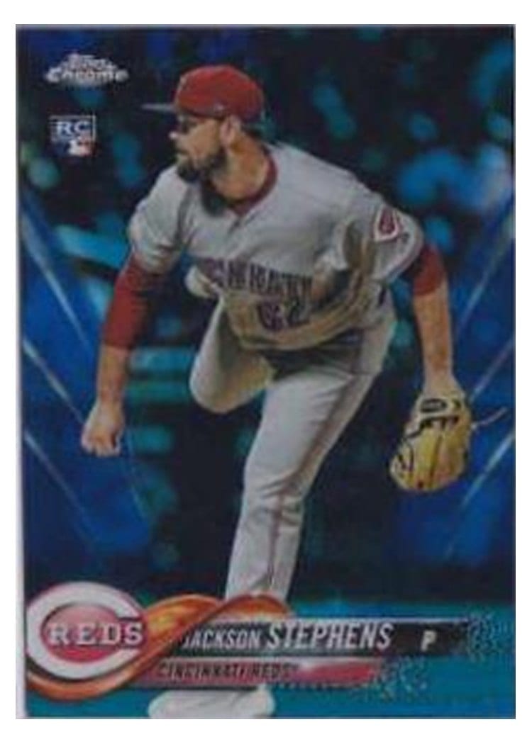 2018 Topps Chrome Base Set Jackson Stephens #110 card