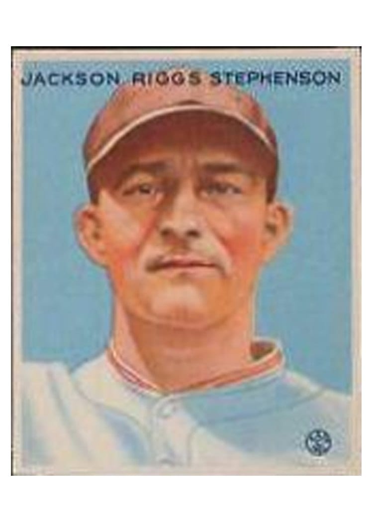1933 Goudey Jackson Stephenson #204 card