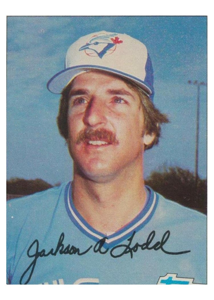 1982 Topps Jackson Todd #565 card