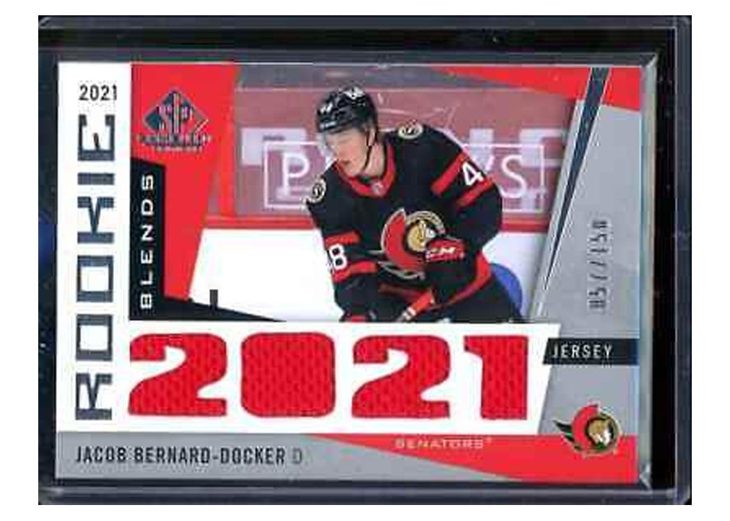2021-22 SP Game Used Rookie Blends Jacob Bernard-Docker #RB-JB card
