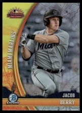 2024 Bowman Chrome 2023 AFL Fall Stars Jacob Berry #AFLS-4 card