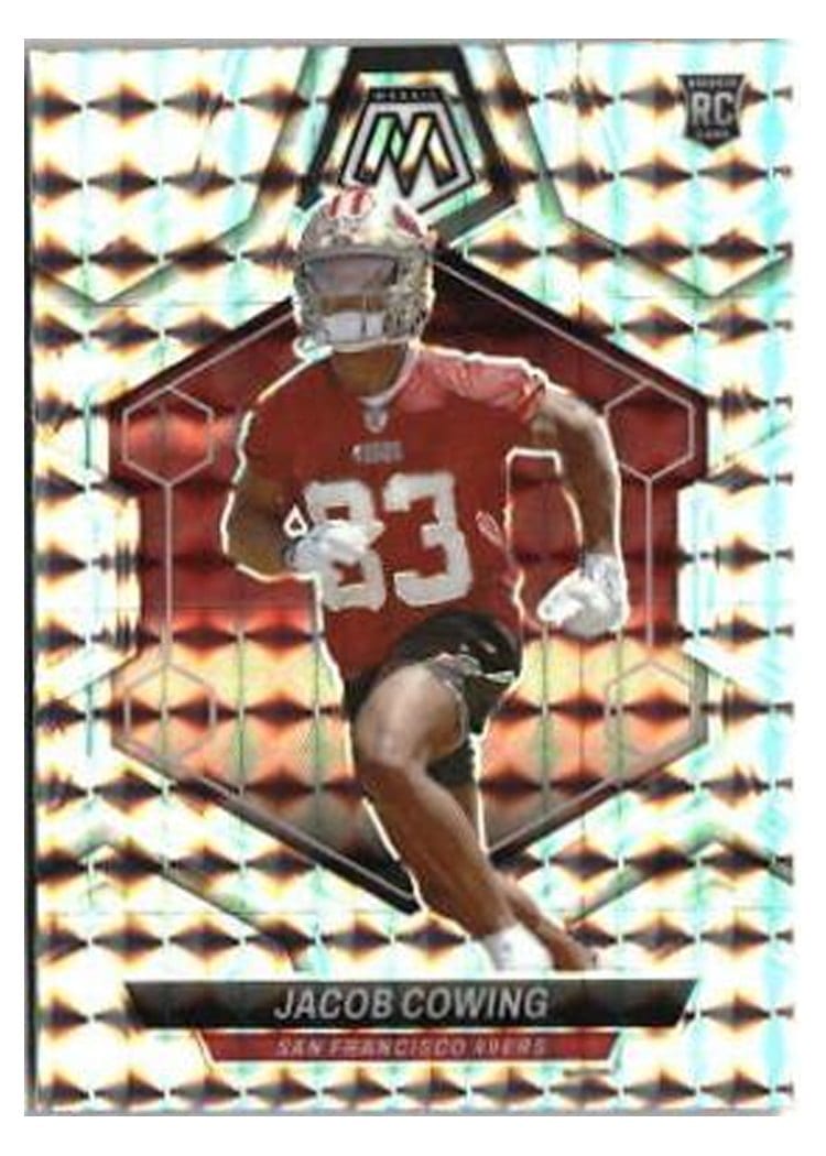 2024 Panini Mosaic Base Set Jacob Cowing #390 card