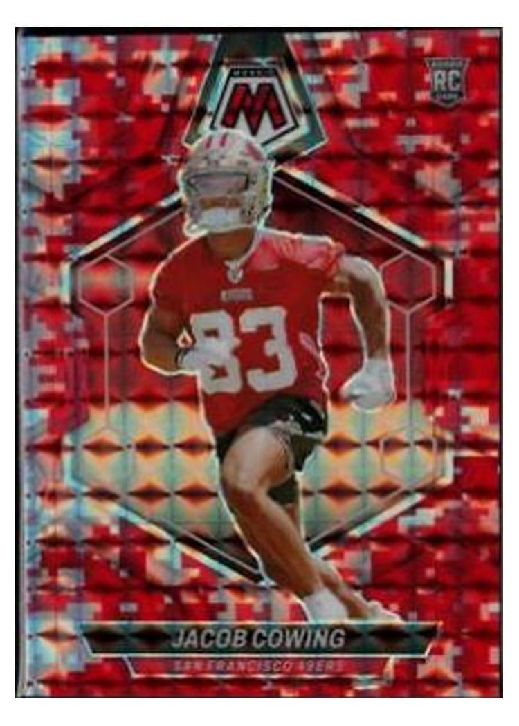 2024 Panini Mosaic Base Set Jacob Cowing #390 card