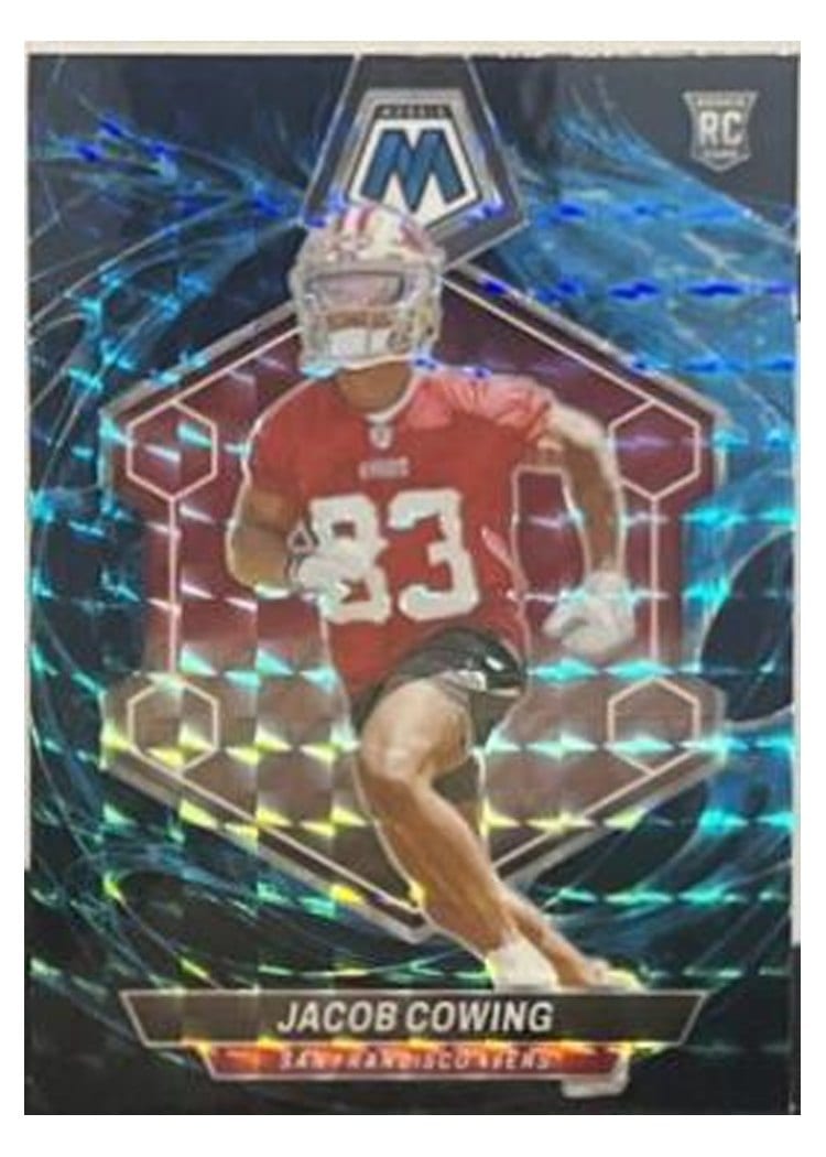 2024 Panini Mosaic Base Set Jacob Cowing #390 card