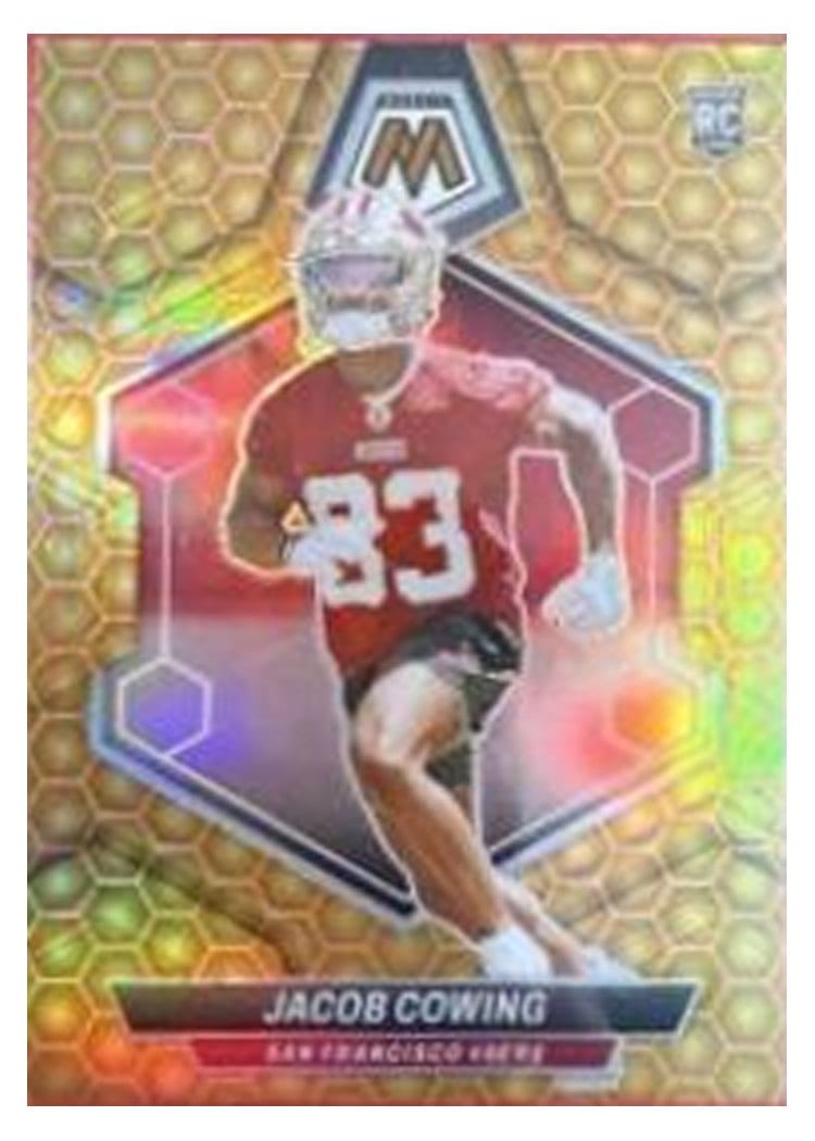 2024 Panini Mosaic Base Set Jacob Cowing #390 card