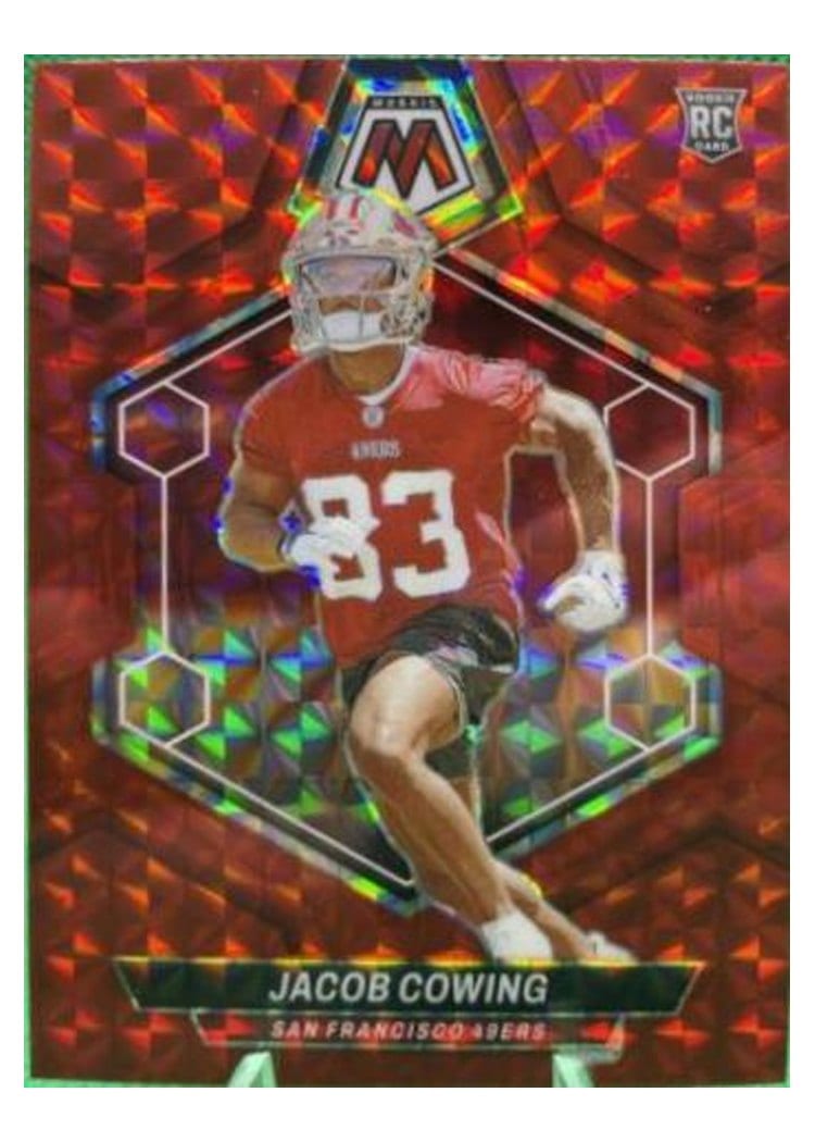 2024 Panini Mosaic Base Set Jacob Cowing #390 card