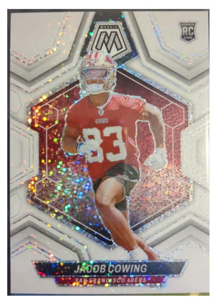 2024 Panini Mosaic Base Set Jacob Cowing #390 card