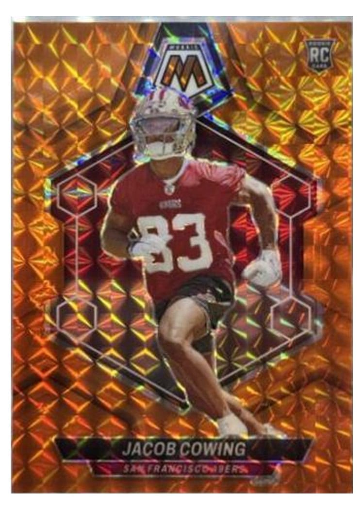 2024 Panini Mosaic Base Set Jacob Cowing #390 card