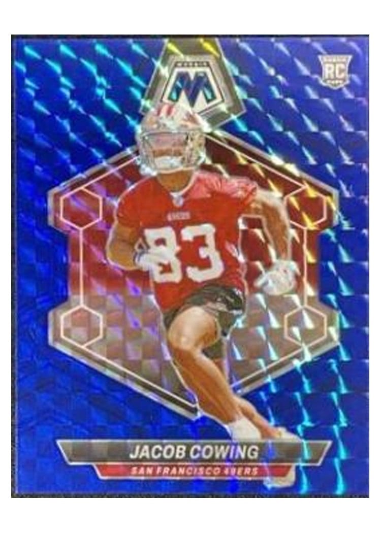 2024 Panini Mosaic Base Set Jacob Cowing #390 card
