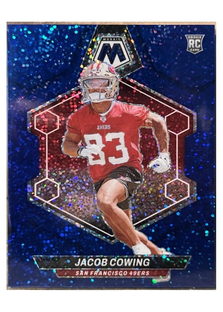2024 Panini Mosaic Base Set Jacob Cowing #390 card