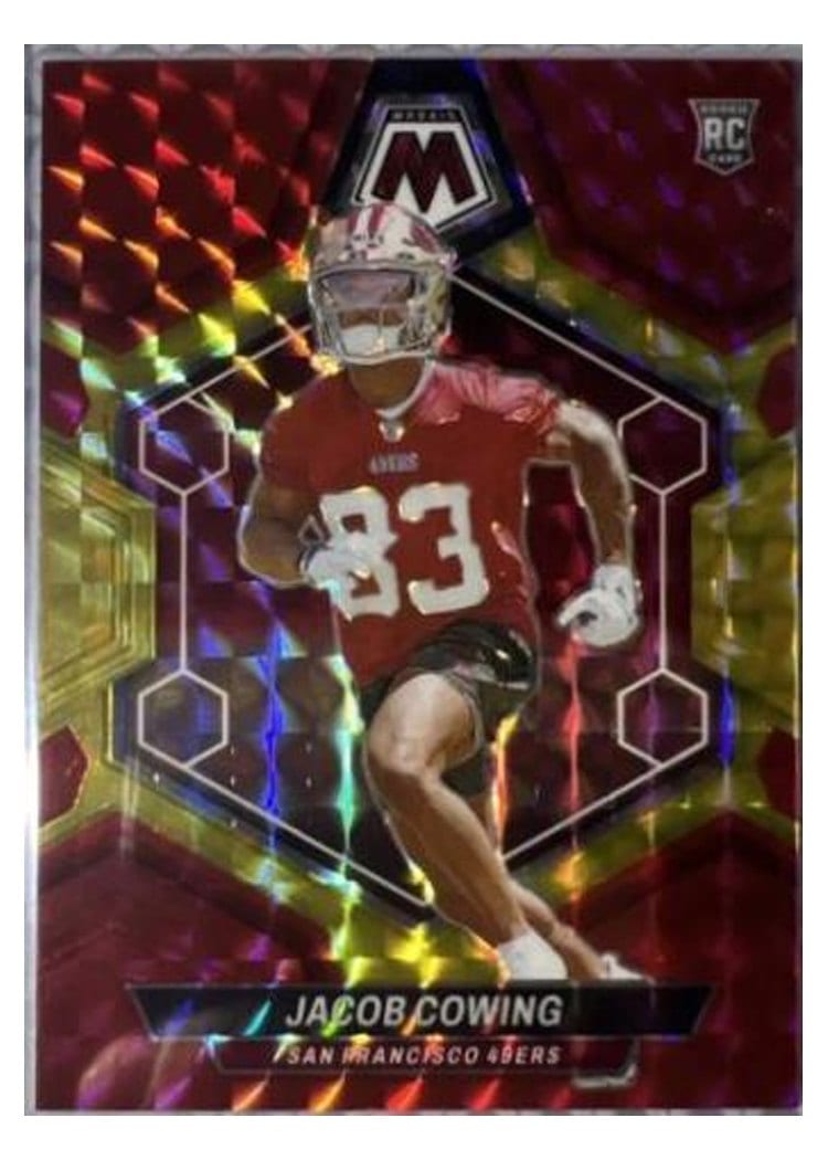 2024 Panini Mosaic Base Set Jacob Cowing #390 card