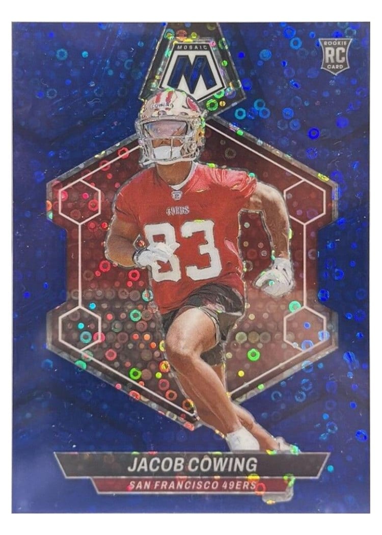 2024 Panini Mosaic Base Set Jacob Cowing #390 card