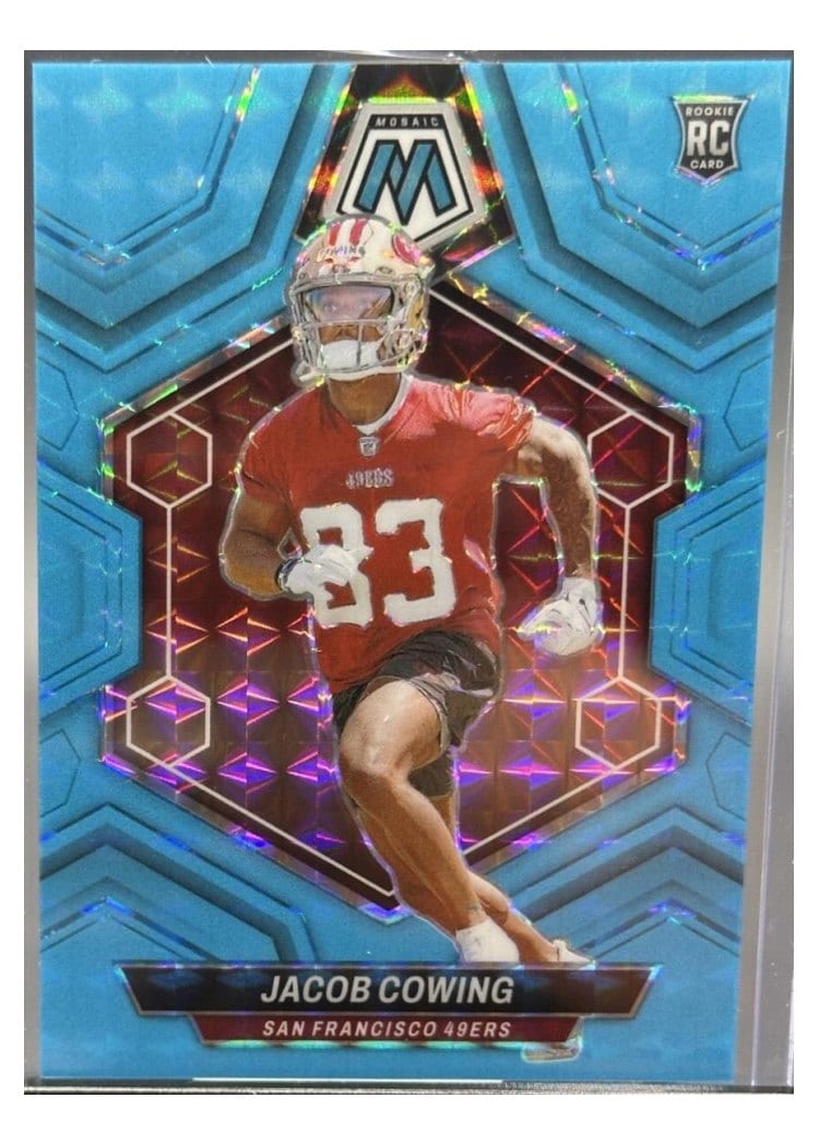 2024 Panini Mosaic Base Set Jacob Cowing #390 card