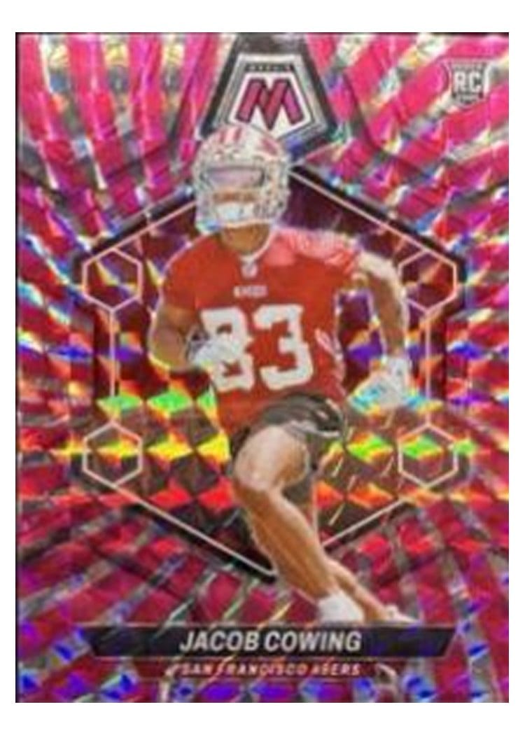 2024 Panini Mosaic Base Set Jacob Cowing #390 card