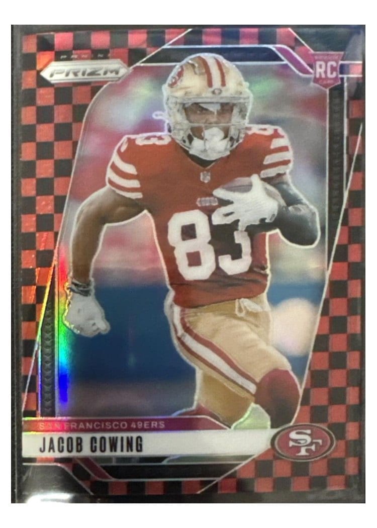 2024 Panini Prizm Base Set Jacob Cowing #335 card