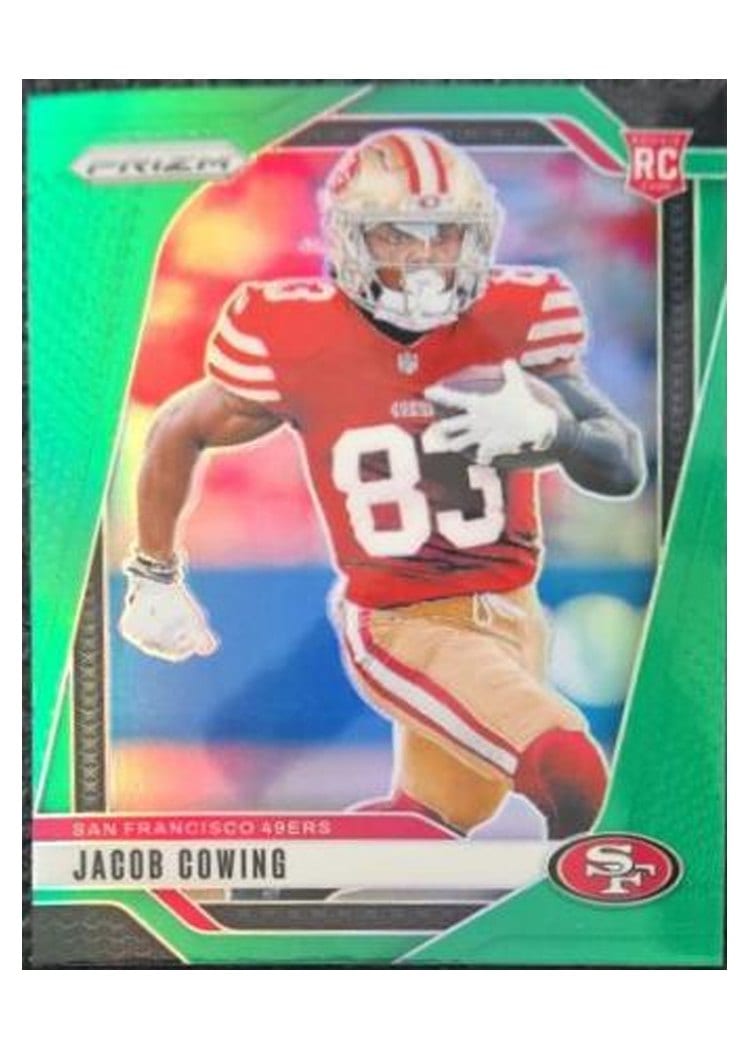 2024 Panini Prizm Base Set Jacob Cowing #335 card