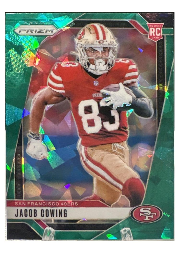 2024 Panini Prizm Base Set Jacob Cowing #335 card