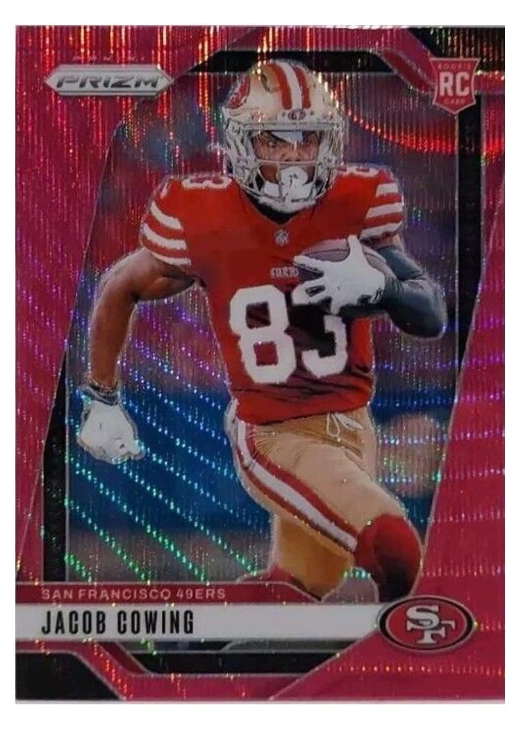 2024 Panini Prizm Base Set Jacob Cowing #335 card