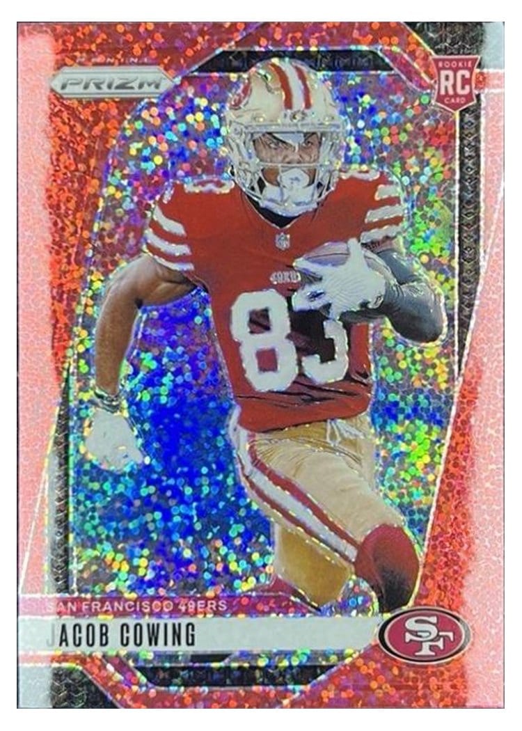 2024 Panini Prizm Base Set Jacob Cowing #335 card