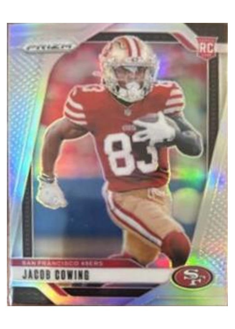 2024 Panini Prizm Base Set Jacob Cowing #335 card