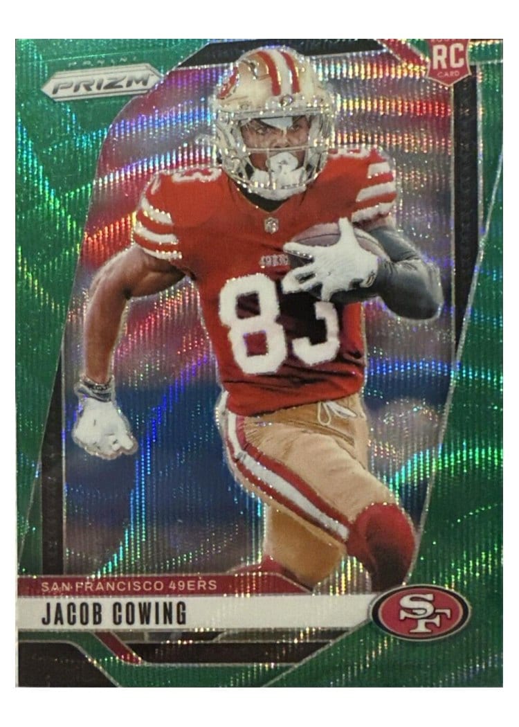 2024 Panini Prizm Base Set Jacob Cowing #335 card