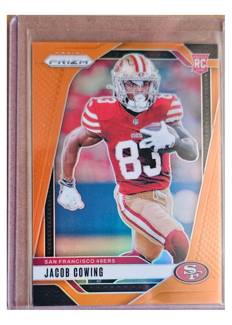 2024 Panini Prizm Base Set Jacob Cowing #335 card