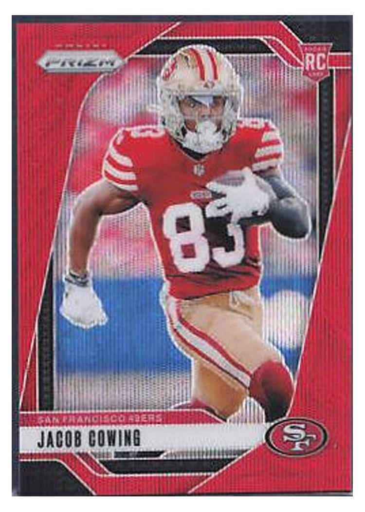 2024 Panini Prizm Base Set Jacob Cowing #335 card