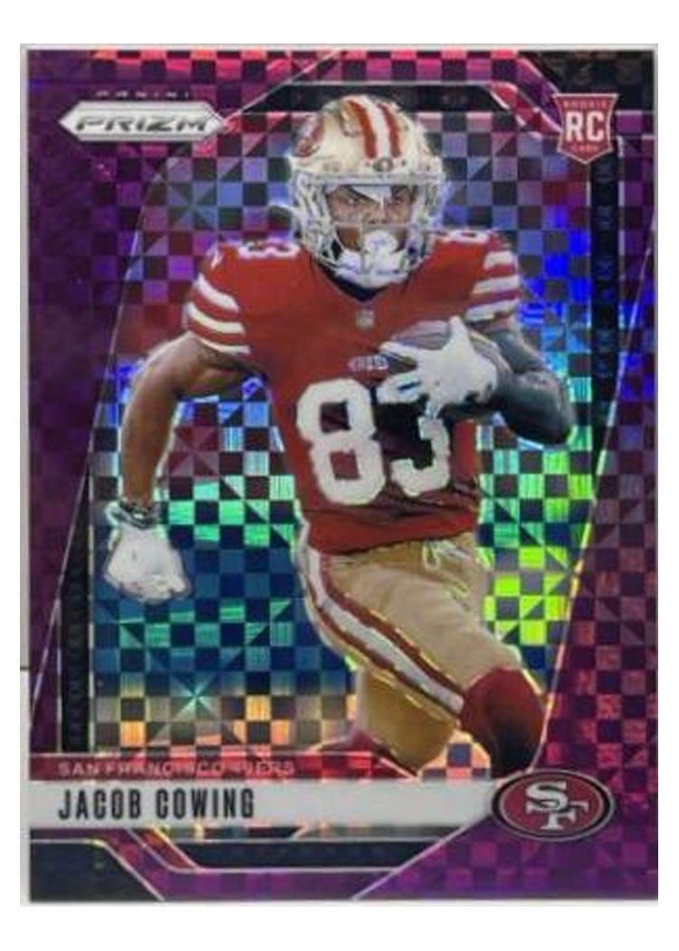 2024 Panini Prizm Base Set Jacob Cowing #335 card