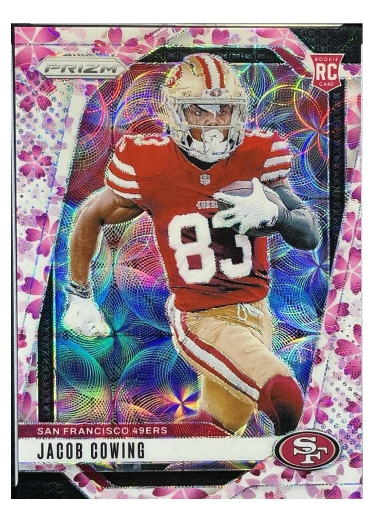 2024 Panini Prizm Base Set Jacob Cowing #335 card