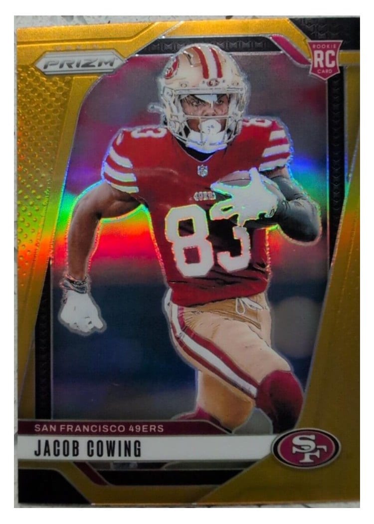 2024 Panini Prizm Base Set Jacob Cowing #335 card