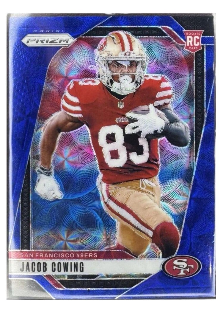 2024 Panini Prizm Base Set Jacob Cowing #335 card