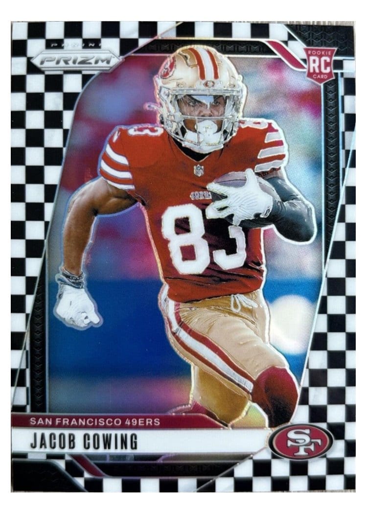 2024 Panini Prizm Base Set Jacob Cowing #335 card