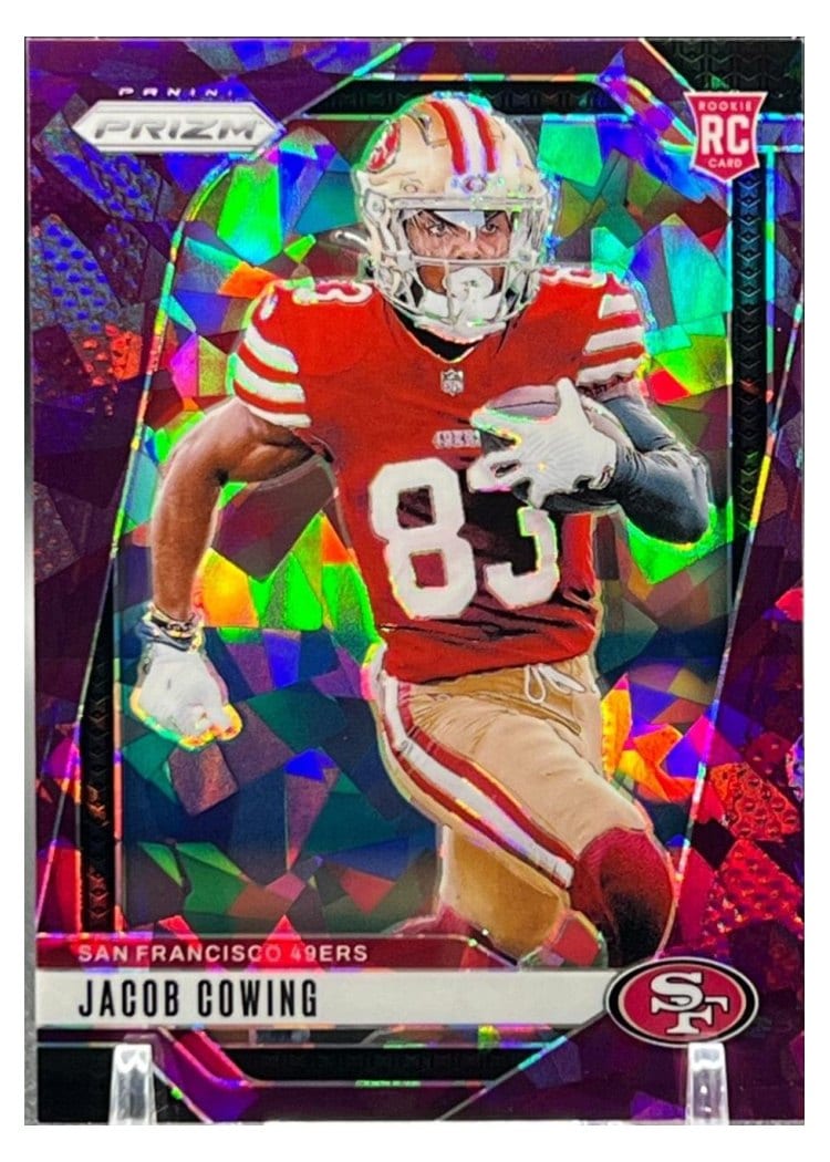 2024 Panini Prizm Base Set Jacob Cowing #335 card