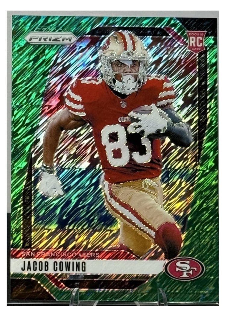 2024 Panini Prizm Base Set Jacob Cowing #335 card